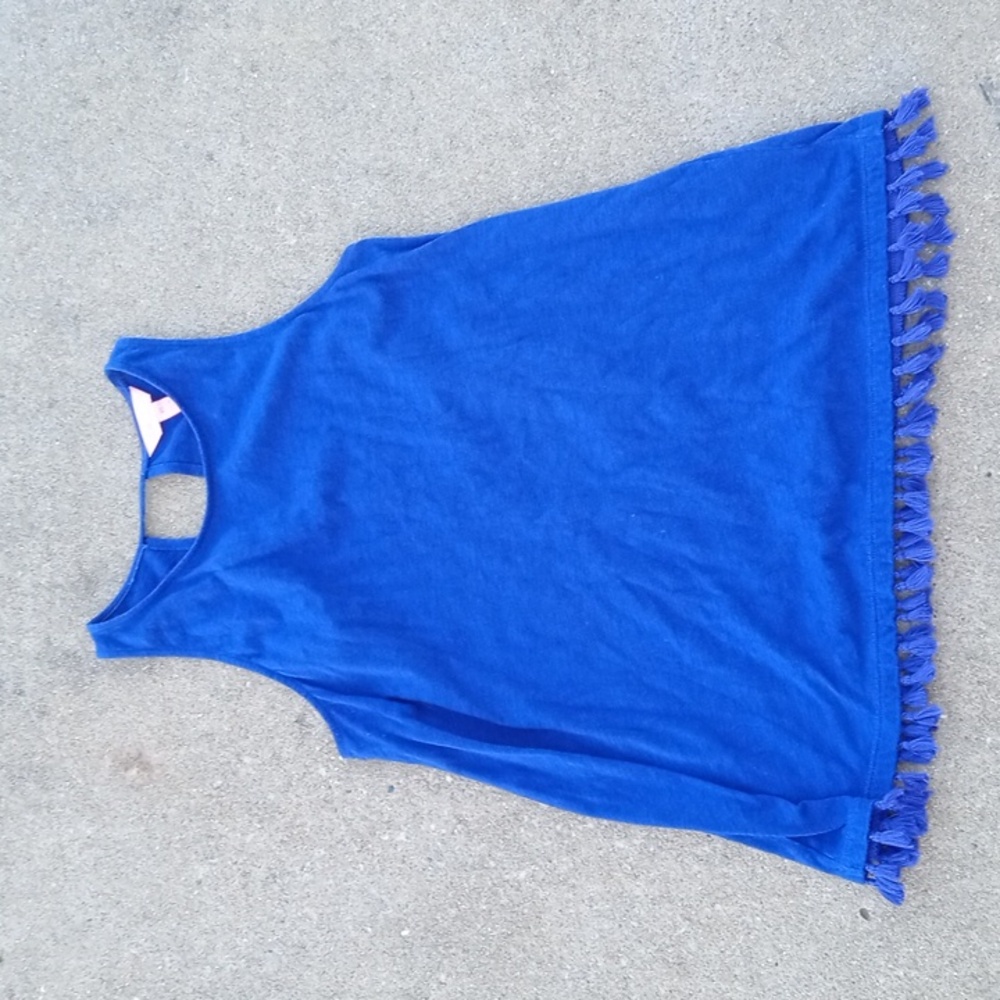 Lily Pulitzer Blue Sleeveless Women's tank XS